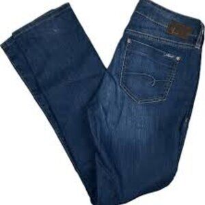 Mavi Uptown Sophie Mid-Rise Skinny Jeans in Dark Wash - Size 28/30